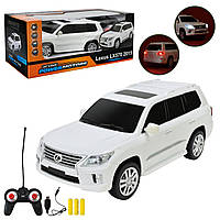 Машина на радиоуправлении POWERMOTORS, 1:24 LEXUS LX570, со светом, аккумуляторным блоком, в..., арт. PM2406