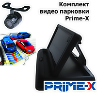 Комплект видеопарковки автомобиля"Prime-X" M-036 plus, (4,3") /система видеопарковки/парковочная система/