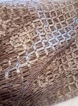 Тюль сітка золота