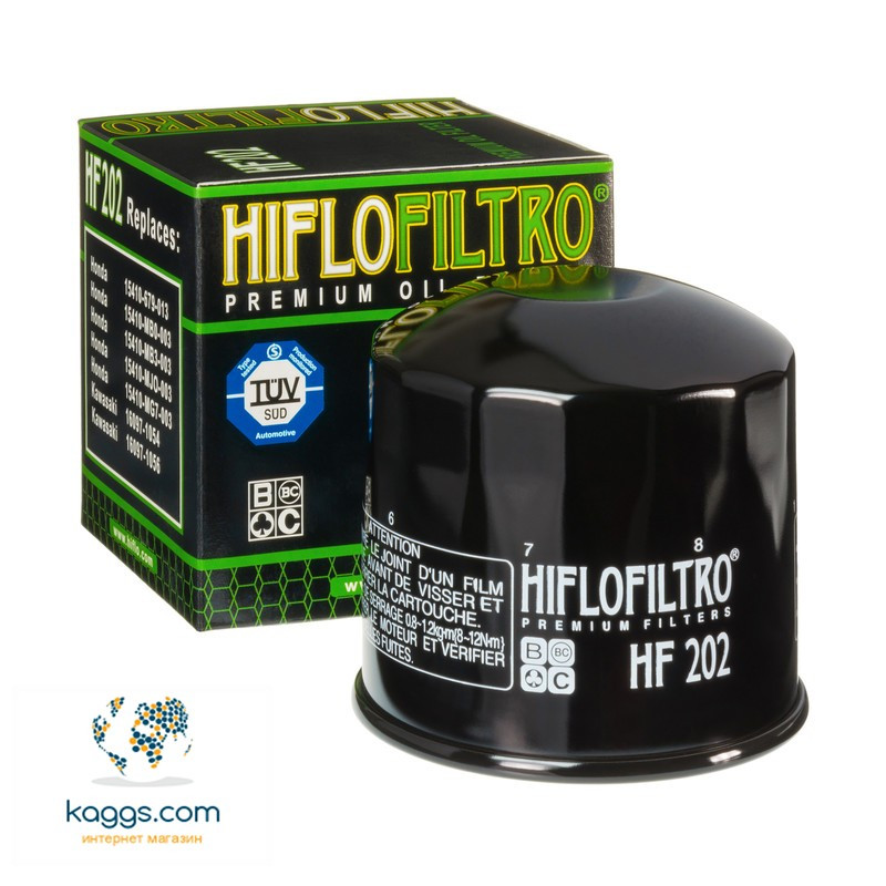 Оливний фільтр Hiflo HF202 для Honda, Kawasaki.