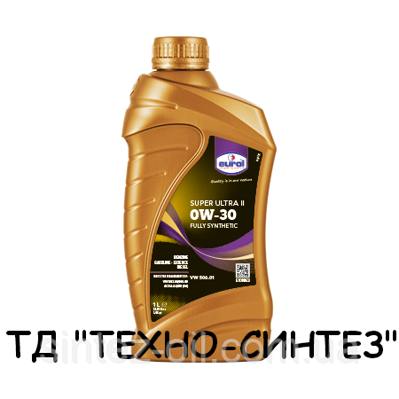Синтетична моторна олива Eurol Super Ultra II 0W-30 (1 л)