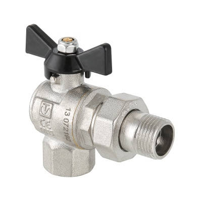 Кран кульовий американка кутовий посилений PERFECT Valtec