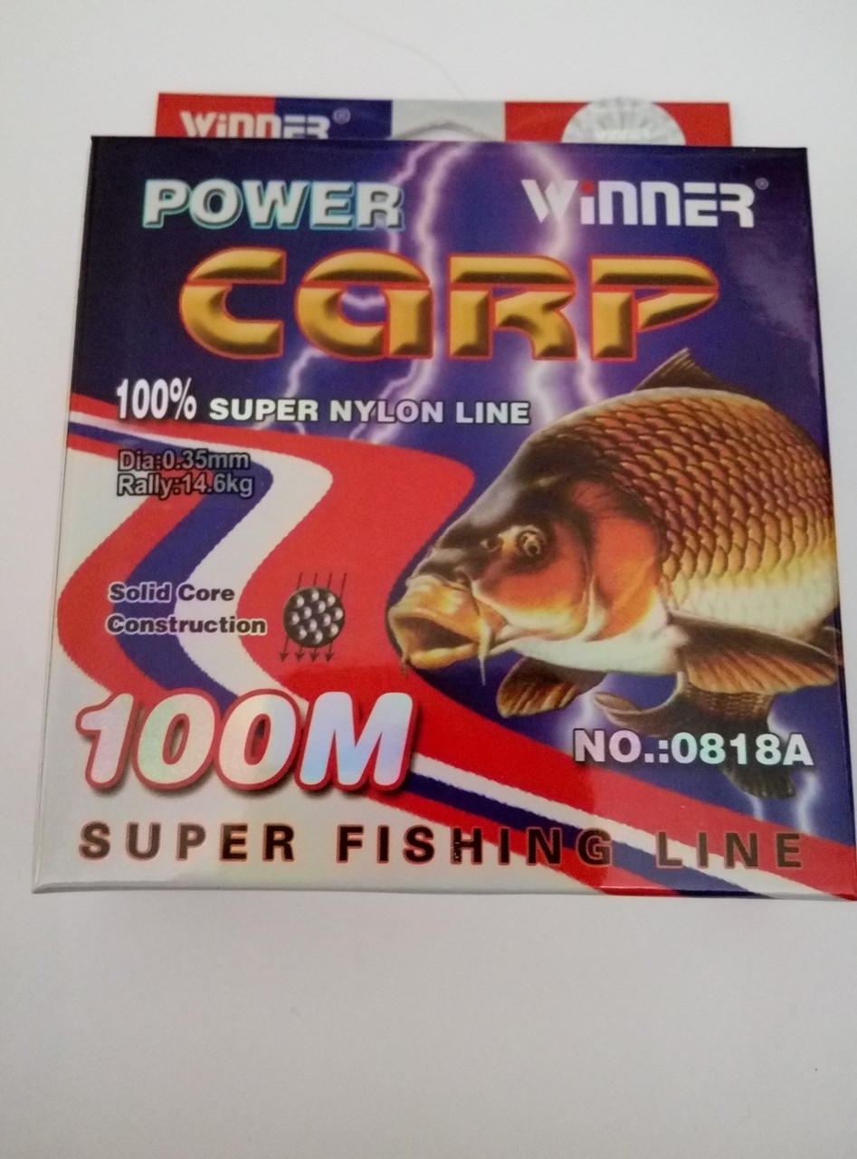 Леска POWER Carp Winner-100m/0.35mm 14.6кг