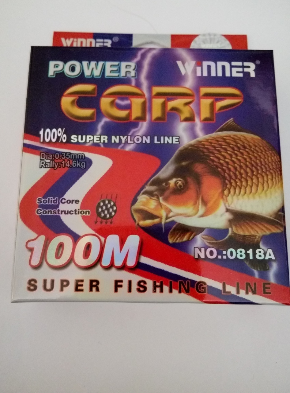 Леска POWER Carp Winner-100m/0.35mm  14.6кг