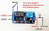 Реле з настроюваною затримкою 12 В таймер відліку часу з режимами роботи, фото 6