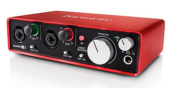 Аудіоінтерфейс Focusrite Scarlett 2i2 Gen. 2