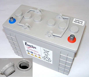 Тяговий акумулятор глибокого циклу Powerbloc 12ТР110, фото 2