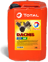 Масло компресорне гідрокрекінгове Total DACNIS LD 68 каністра 20л