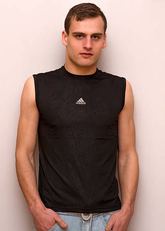 Футболка, майка чоловіча високої якості ADIDAS, фото 1