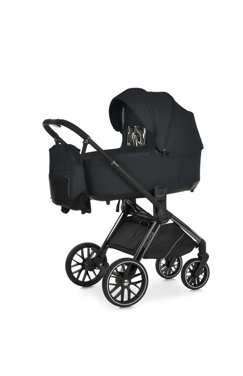 Коляска універсальна 2в1 ME 1124-2 PRESTIGE Black, фото 1