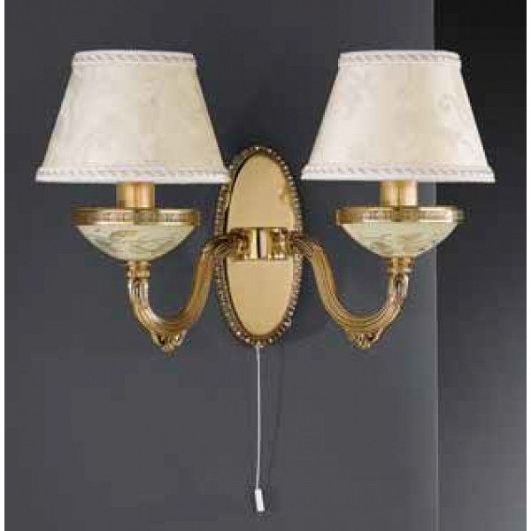 Бра RECCAGNI ANGELO A 6525/2 oro fr./dec.rose