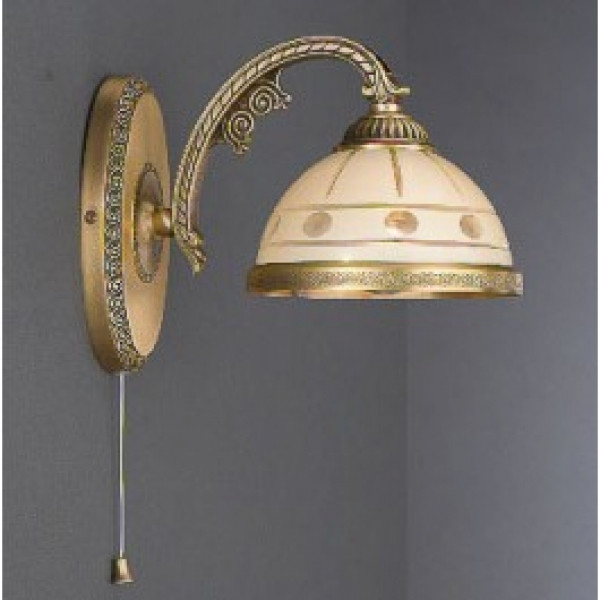 Бра RECCAGNI ANGELO A 7004/1 br.arte/ crema classico