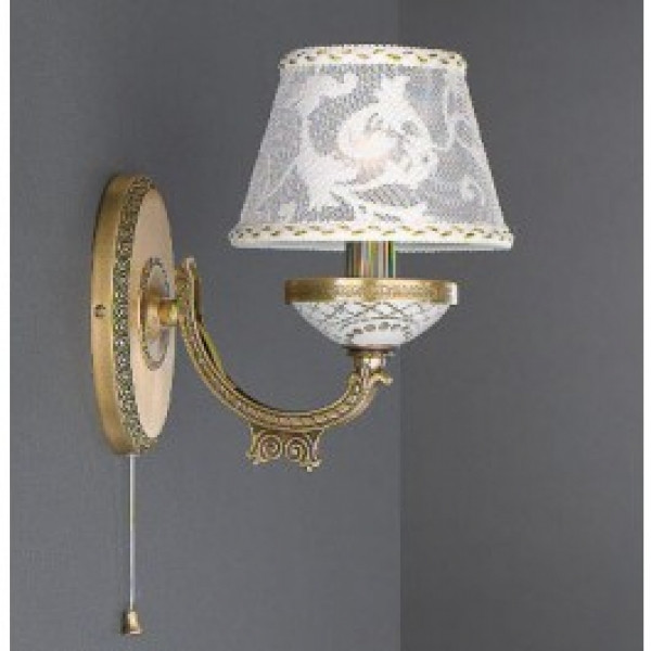 Бра RECCAGNI ANGELO A 7032/1 br.arte impero ricamo