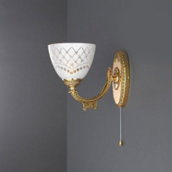 Бра RECCAGNI ANGELO A 7152/1 oro fr./bianco impero