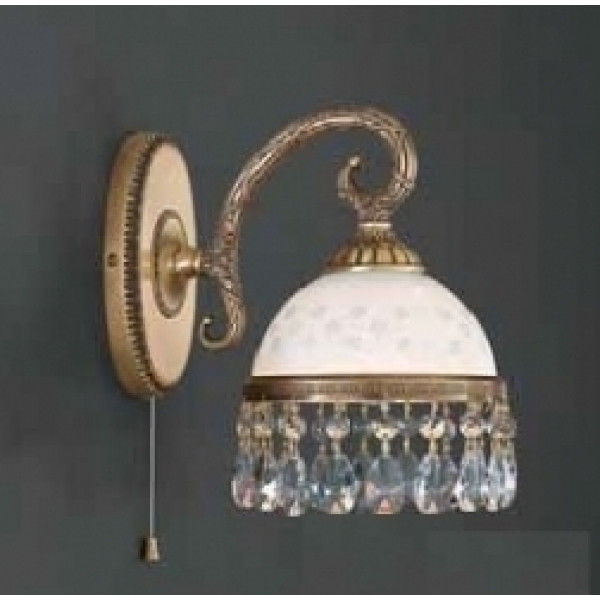 Бра RECCAGNI ANGELO A 8201/1 br.arte /primavera/trasp