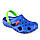 Дитяче пляжне взуття з ева синього кольору, фото 2