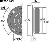 Monacor DTM-104/8, фото 3