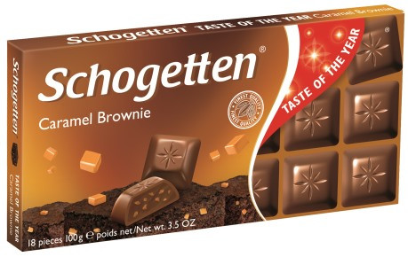 Шоколад Schogetten Caramel Brownie (Шогеттен), 100 гр - фото 1 - id-p515771641