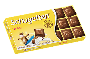 Шоколад Schogetten Kinder (Шогетний), 100 г