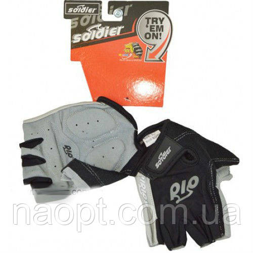 Купить Перчатки без пальцев. AK07 (M) гель. Спортивные перчатки., цена ...