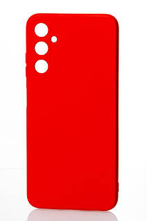 Силиконовый чехол SOFT Silicone Case для Samsung A05S (без лого) красный