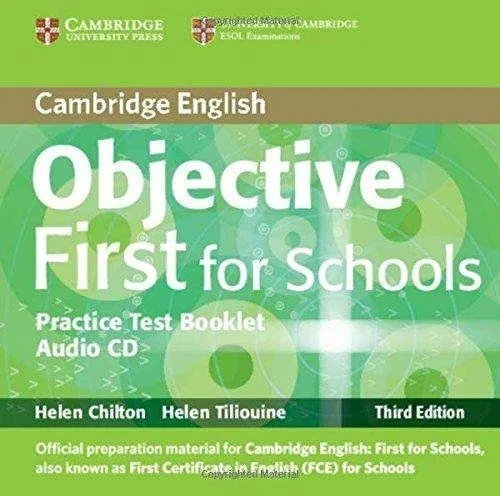 Objective First Third edition For Schools Practice Test Booklet without answers (2002373), фото 1
