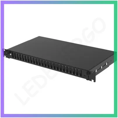 Патч-панель CMS 48 SC Duplex LC Quad 1U 6xPG16 6xPG11 для оптоволоконного з'єднання, фото 1