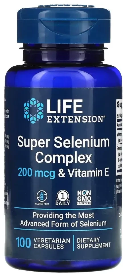 Super Selenium Complex 200 mcg - 100 vcaps (DSN_2022-10-1916)