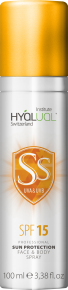 Сонцезахисний спрей Гіалуаль Hyalual® Safe Sun SPF 15 100 мл