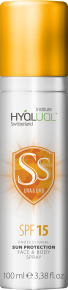 Солнцезащитный спрей Hyalual® Safe Sun SPF 15, 100мл - фото 1 - id-p544626678