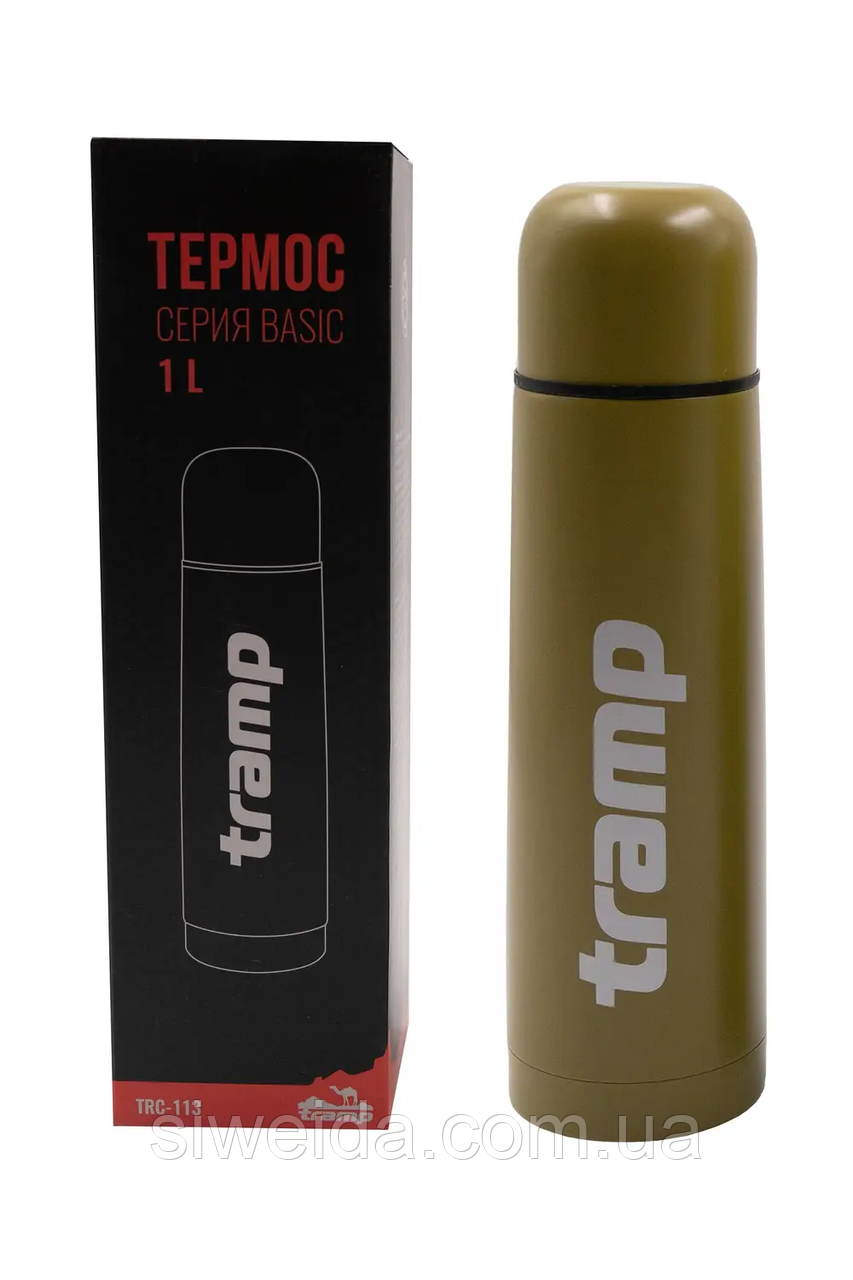Термос Tramp Basic хакі 1 л UTRC-113-khaki, фото 1