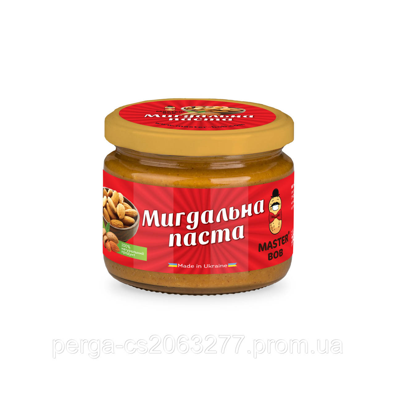 Паста мигдальний ТМ Майстер Боб, 200гр