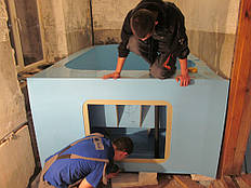 Изготовление купелей из полипропилена 4