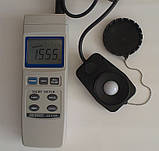 Люксметр Voltcraft LX-1108 з вибором виду освітлення, діапазон від 0 до 400 000 Люкс, Німеччина, фото 2