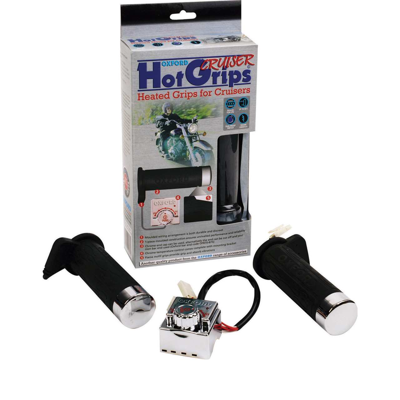 Oxford Hotgrips for Cruisers (1 Inch)