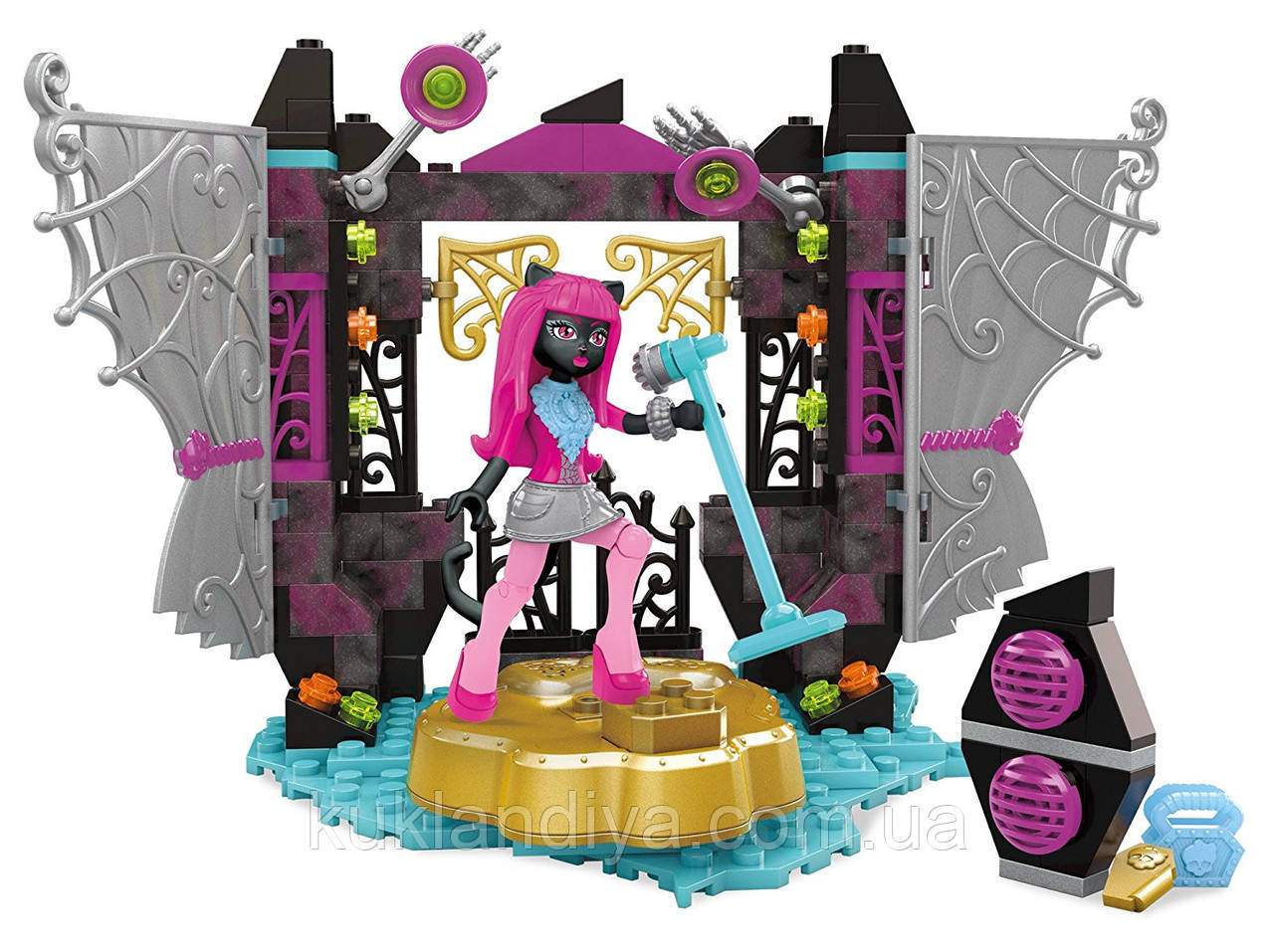 Конструктор Mega Bloks Monster High сцена Кетті Нуар, фото 1