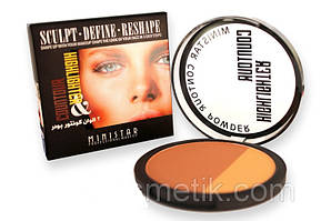 Палітра для контурування Ministar Contour Powdwe