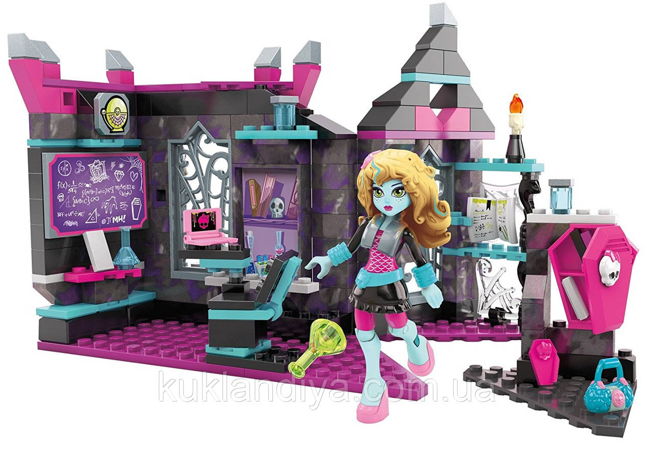 Конструктор Mega Bloks Monster High клас з лагуном Блю