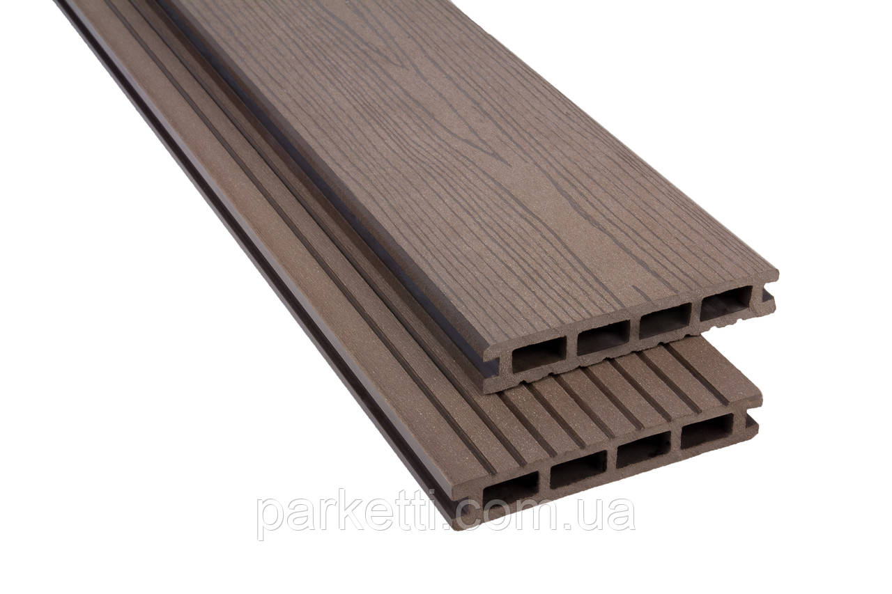 Террасная доска Polymer & Wood Премиум Венге - фото 1 - id-p515939677