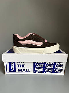 Vans Knu Skool Brown/Pink БРАК 1033