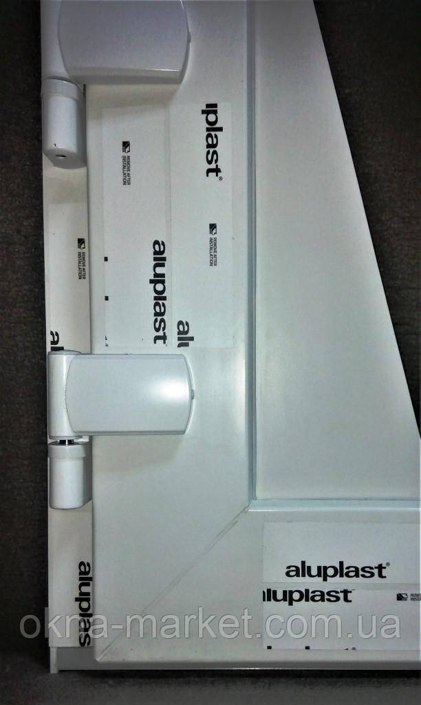 Вхідні двері з пластику, зразок профілю Алюпласт