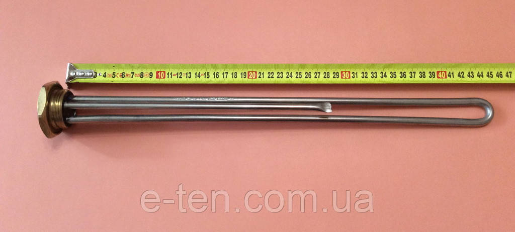Тен прямий (нержавійка) 2500W на різьбі 1 1/4" без місця під анод Balcik, Туреччина