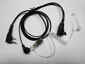 Гарнітура 2-дротова прихованого носіння для радіостанцій Icom/Midland/Alan