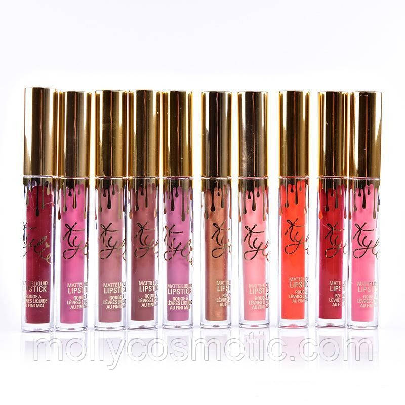 Рідка матова помада Kylie Matte Liquid ( продається по 12 штук ) ціна за 1 шт
