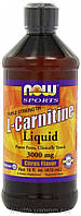Жироспалювачі, L-карнітин,L-Carnitine 3000mg рідкий (465 мл)  