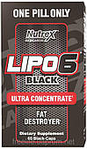 Жироспалювачі,Lipo-6 Black Ultra concentrate (60 капсул) 