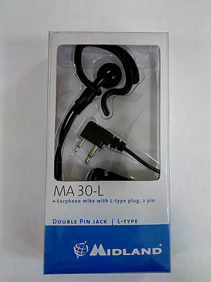 Гарнітура пілот MA 30-L для радіостанцій Icom/Midland/Alan, фото 3