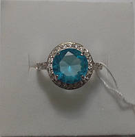 Серебряное кольцо с бирюзовым камнем Светик