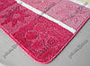 Килимок для ванної 60х100 см "Мульти", колір рожевий, фото 6
