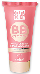 BB крем для обличчя "Photoshop-Ефект" Belita Young 30 мл